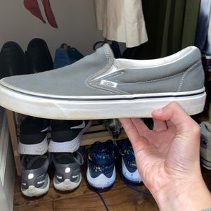 Slip on vans size 12 women’s 10 in men’s